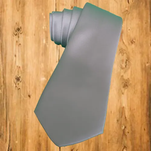 Cravate Argentée - Pic et Coud Buchy