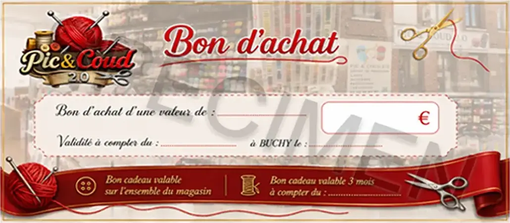 Bon Cadeau - Pic et Coud Buchy