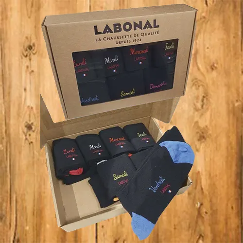 Coffret chaussettes homme LABONAL - Pic et Coud Buchy