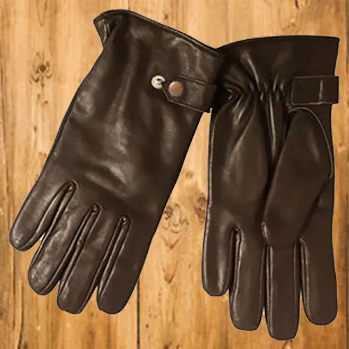 Gants pour homme en cuir de vachette - Pic et Coud Buchy