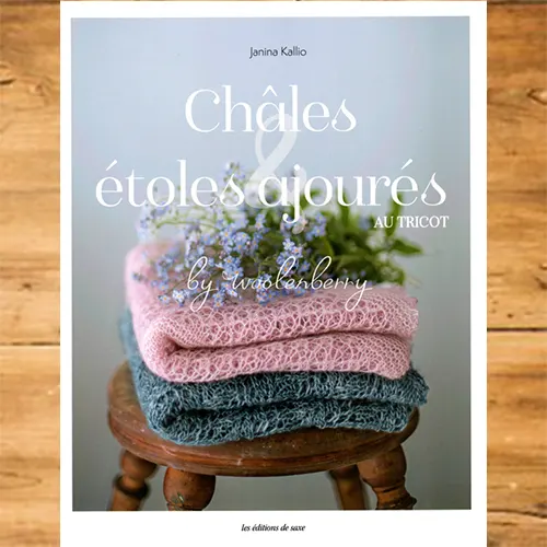 Châles étoles ajourés au tricot - Pic et Coud Buchy