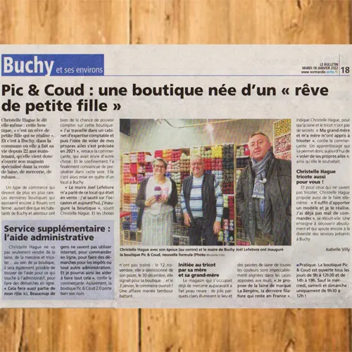 Bulletin Ouverture 18/01/2022 - Pic et Coud Buchy